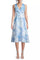 Cocktail Dresses Short Floral Cocktail Midi Dress Cool Cloud