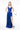 Metalic Lame Long Prom Dress Evening Gown - The Dress Outlet Elizabeth K