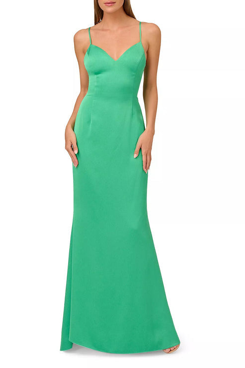 Prom Dresses Fitted Long Formal Evening Prom Dress Summer Green