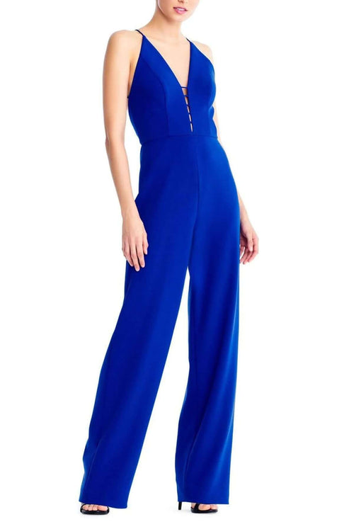 Dave & Johnny MN1E204084 Long Formal Strappy Jumpsuit