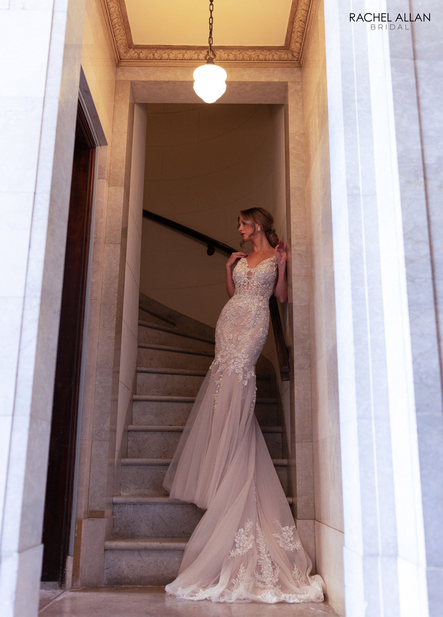 Rachel Allan RB2209 Mermaid Bridal Gown Long Wedding Dress