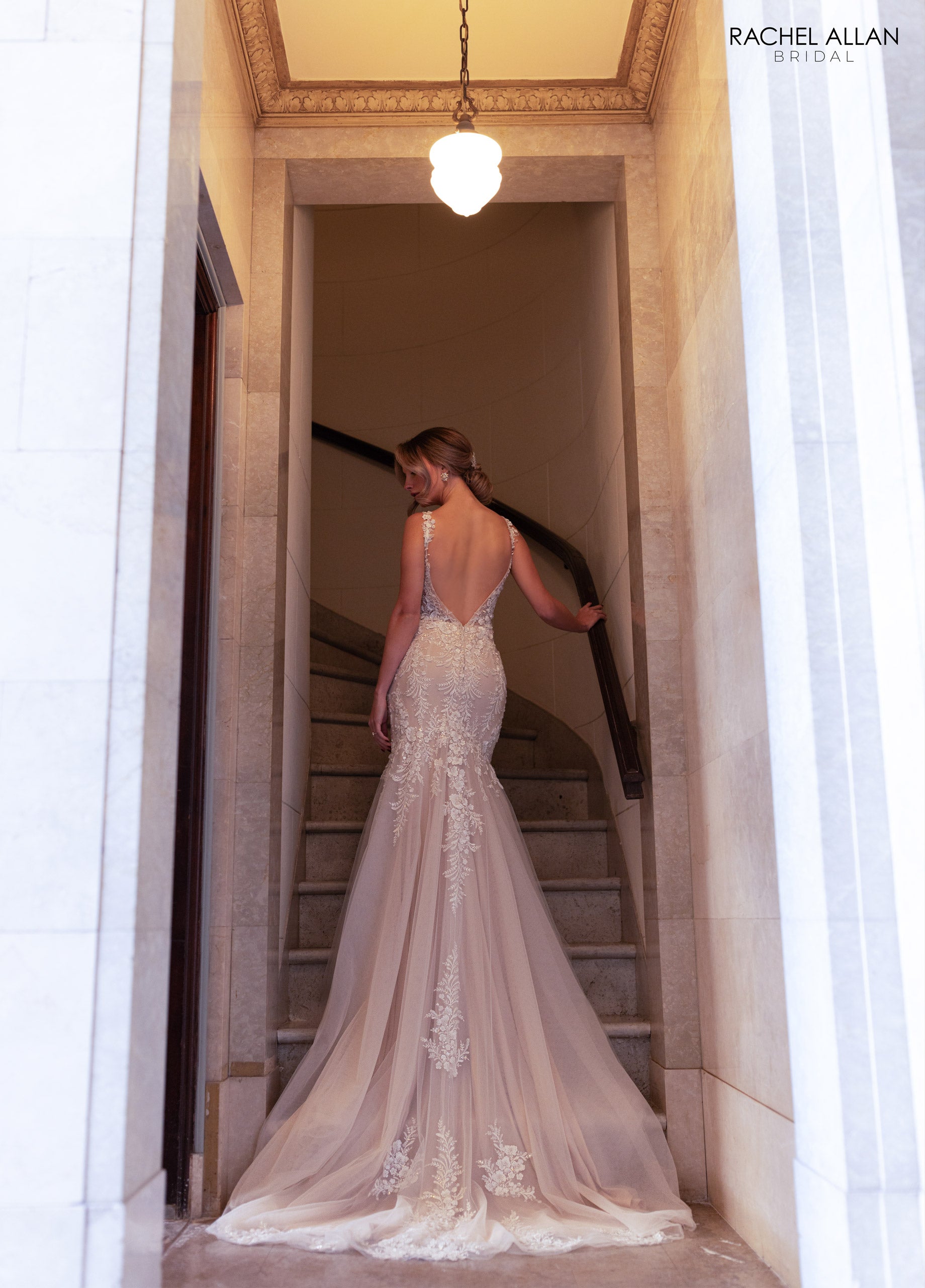 Rachel Allan RB2209 Mermaid Bridal Gown Long Wedding Dress