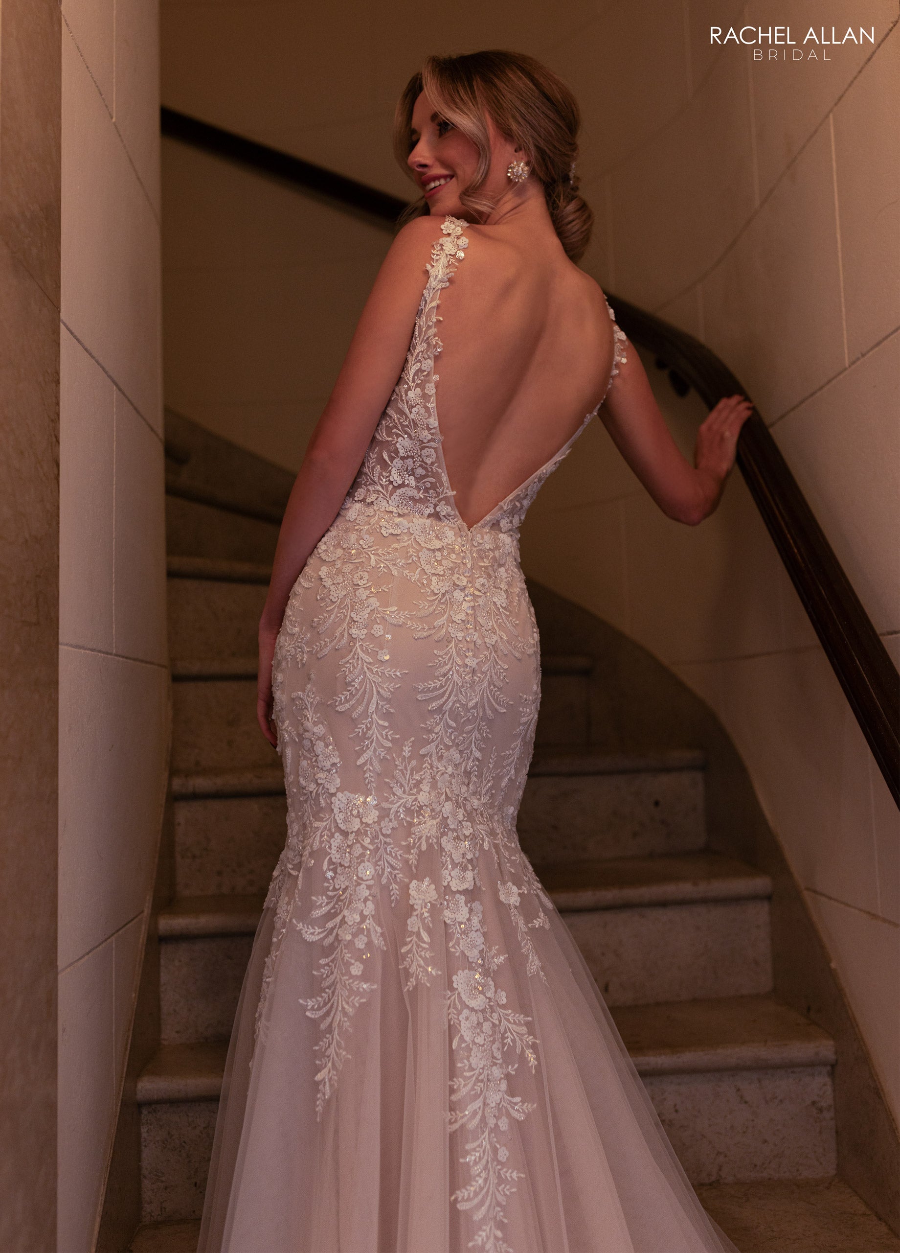 Rachel Allan RB2209 Mermaid Bridal Gown Long Wedding Dress