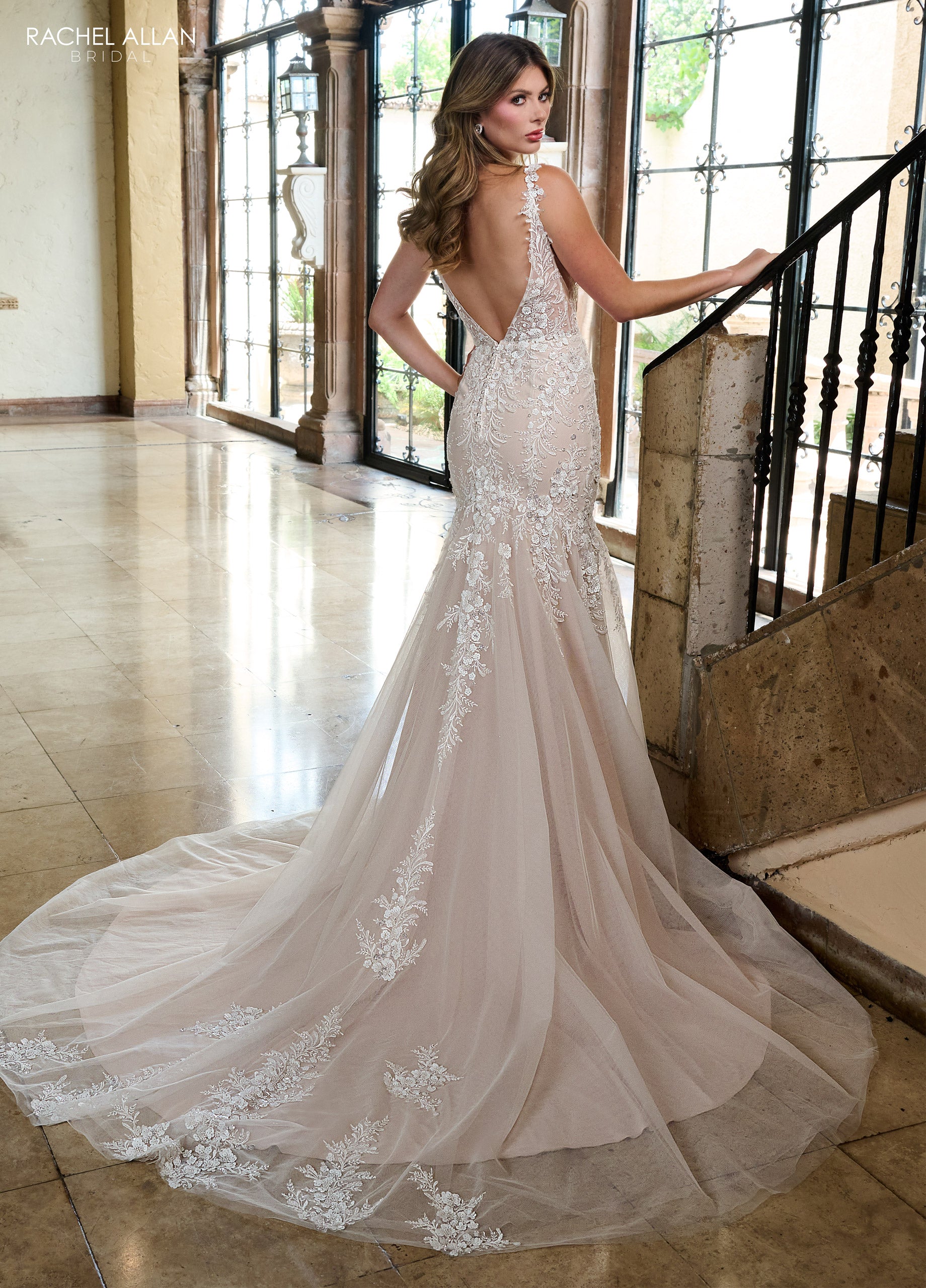 Rachel Allan RB2209 Mermaid Bridal Gown Long Wedding Dress