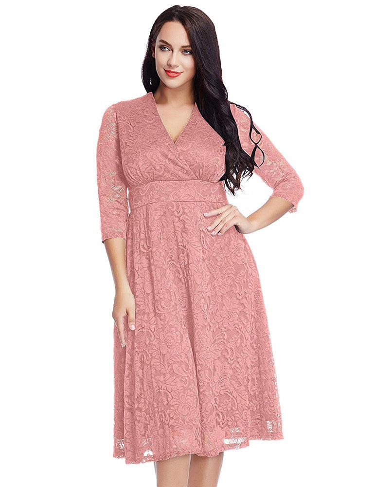 Modest Short Mother of the Bride Dress Plus Size Formal