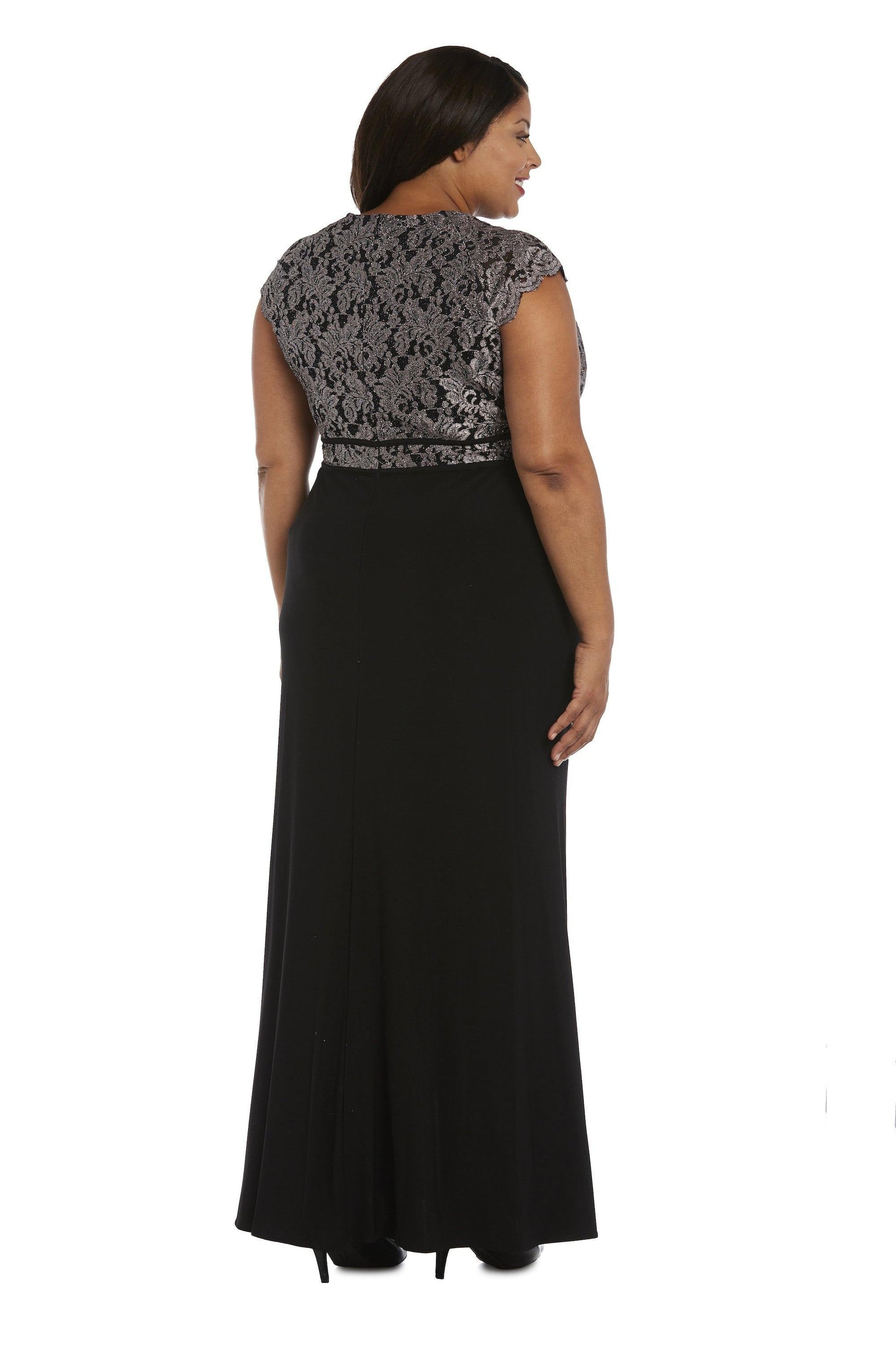 Morgan & Co 12539WM Long Plus Size Formal Dress