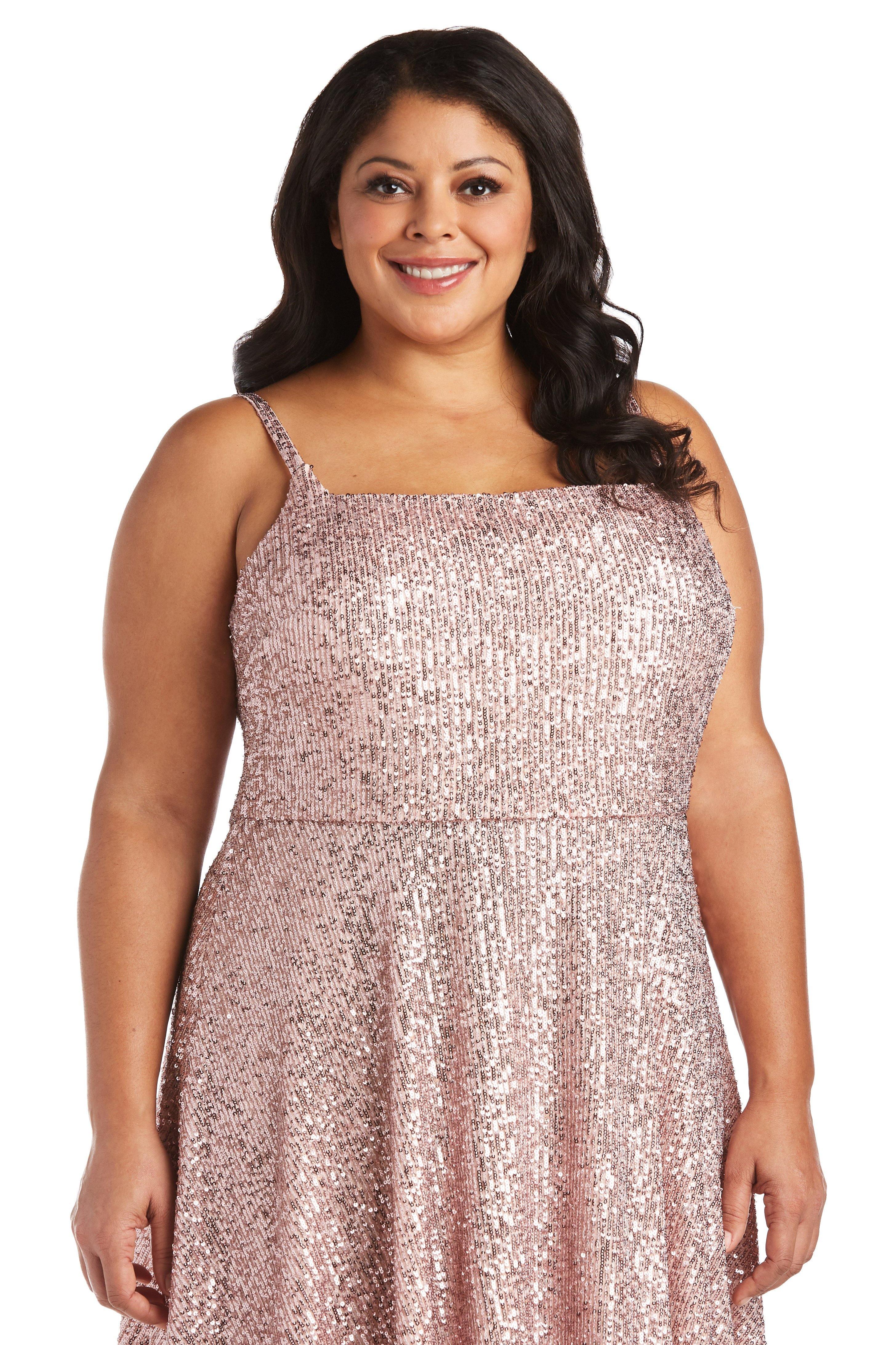 short plus size rose gold dress Breathtaking Dress - Rose Gold