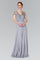 Mother of the Bride Chiffon Long Dress Formal - The Dress Outlet Elizabeth K