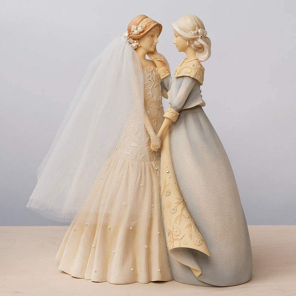 Mother of the Bride Gifts Stone Resin Figurine Set
