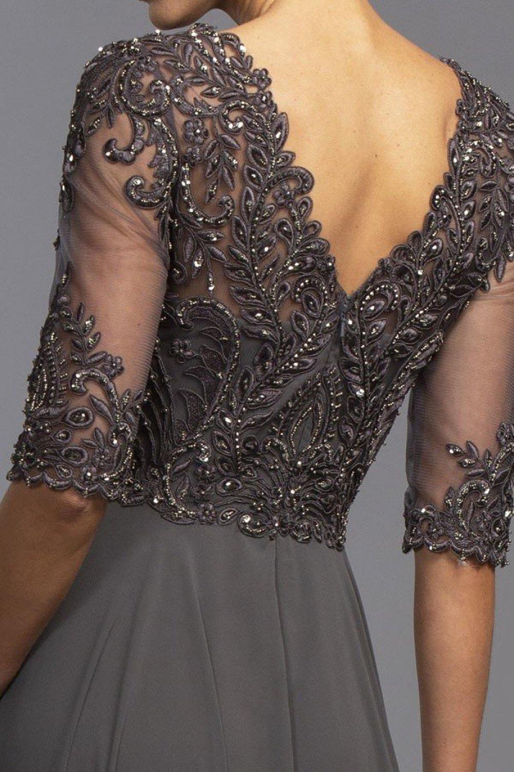 Mother of the Bride Long Formal Dress