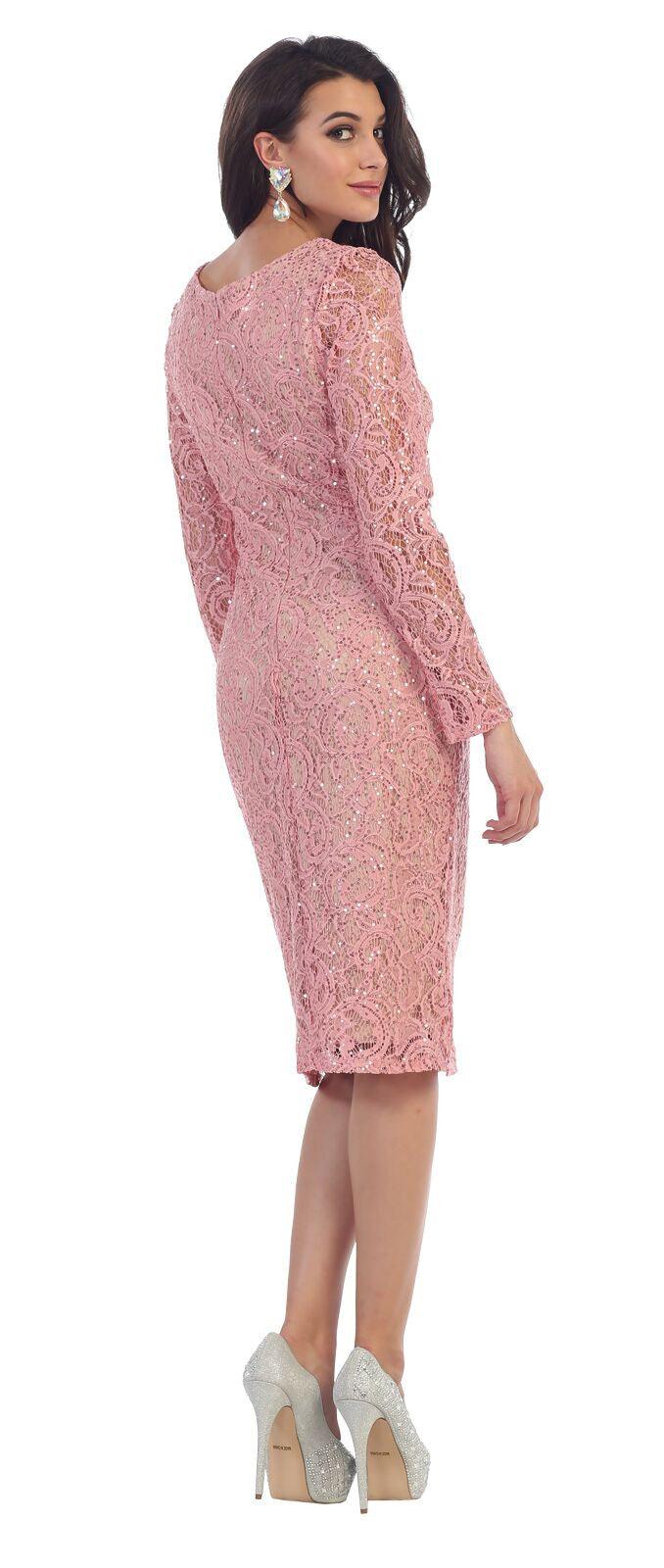 Mother of the Bride Short Dress Plus Size - The Dress Outlet May Queen