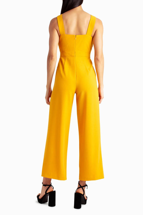 Nicole Miller MU3S11103 Pleated Long Formal Jumpsuit