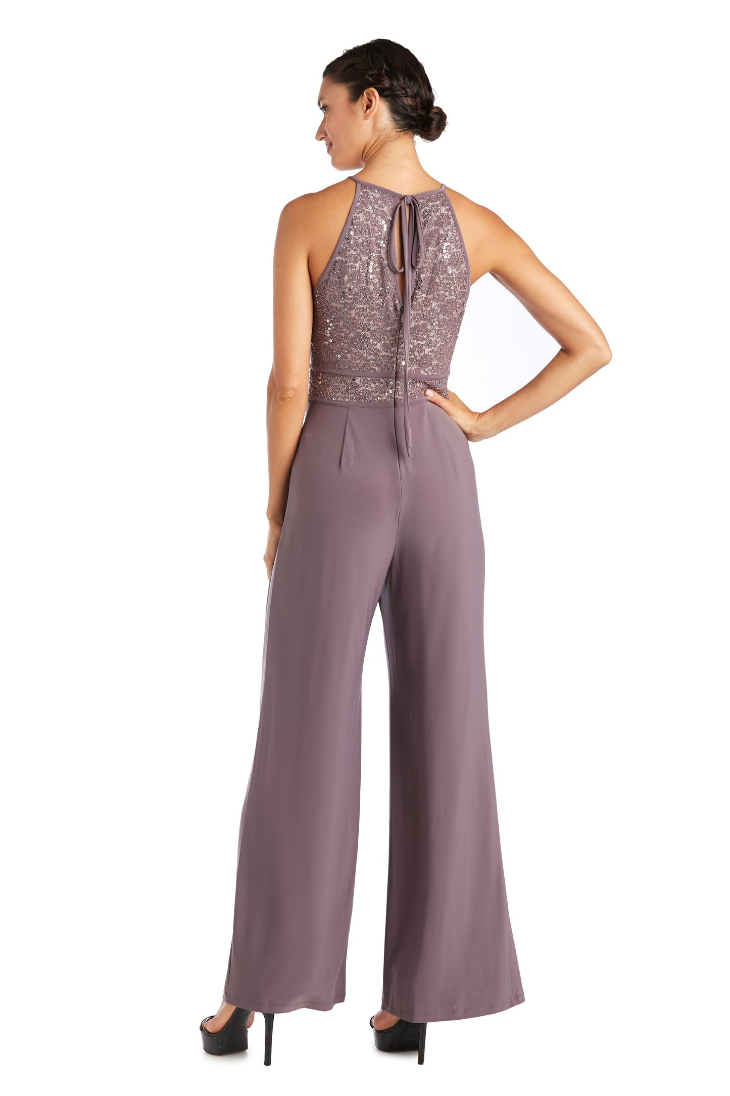 Nightway Lace Pant Jumpsuit Formal 21508 - The Dress Outlet