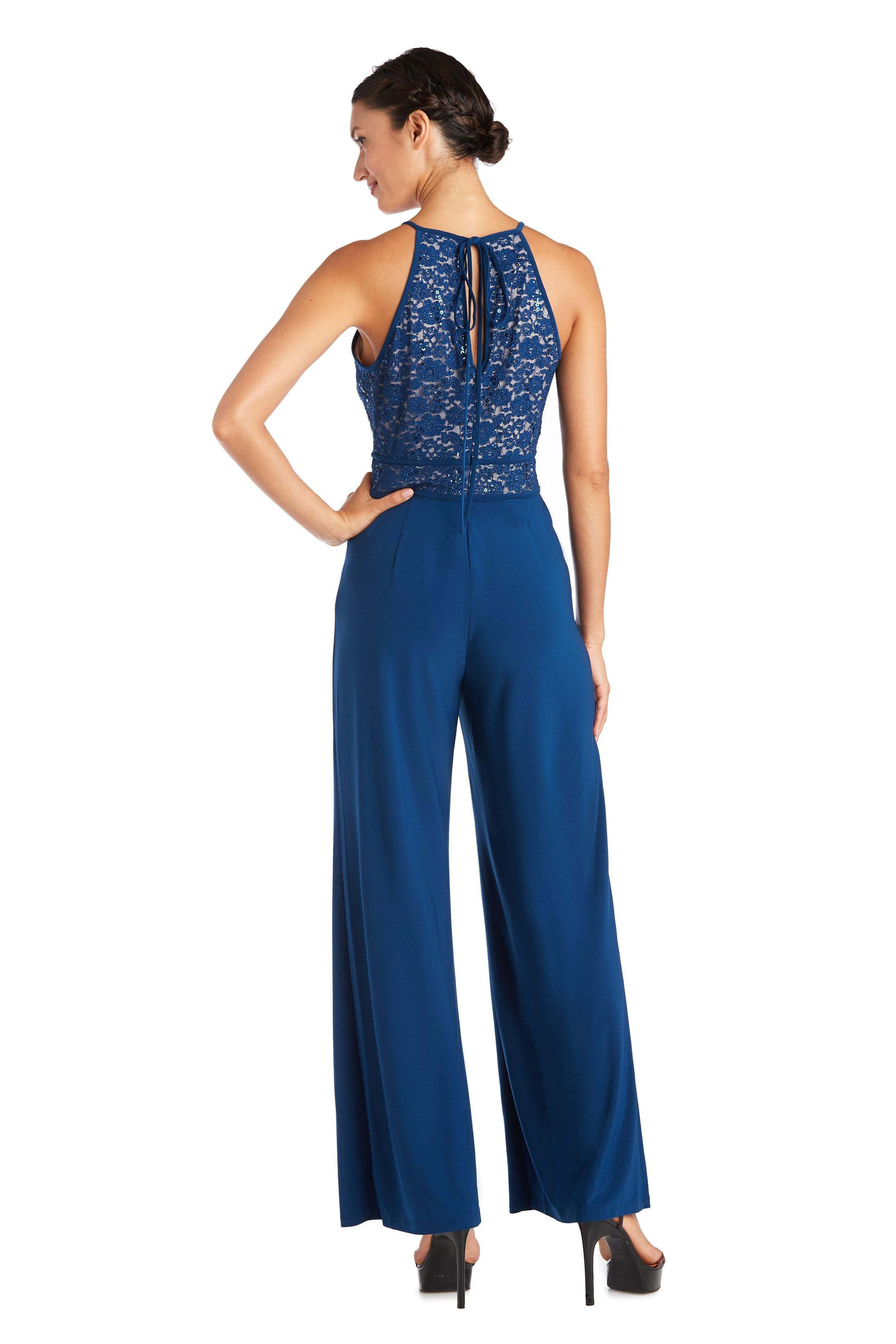 Nightway Lace Pant Jumpsuit Formal 21508 - The Dress Outlet