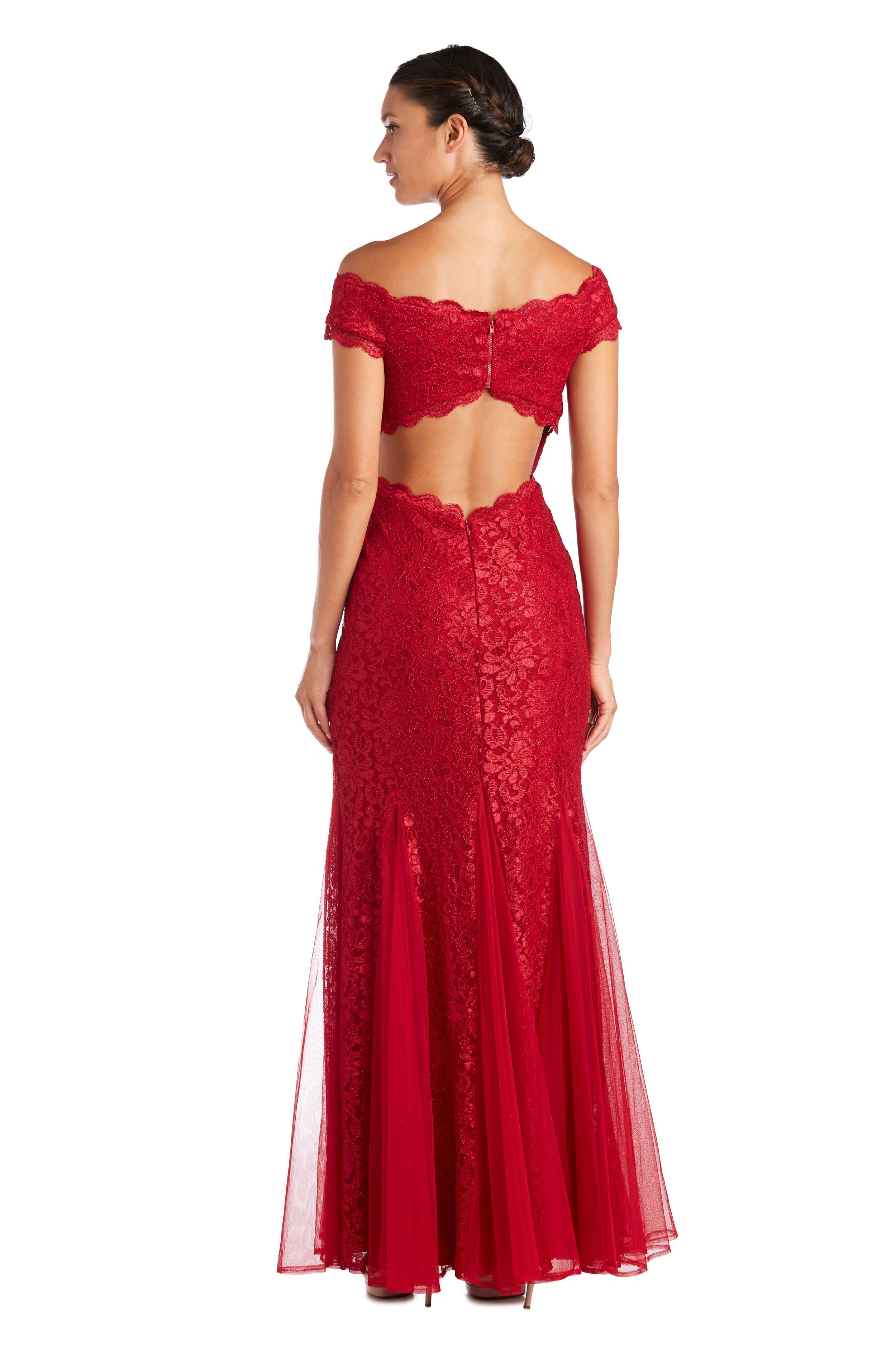 Nightway Long Formal Dress 21930 - The Dress Outlet