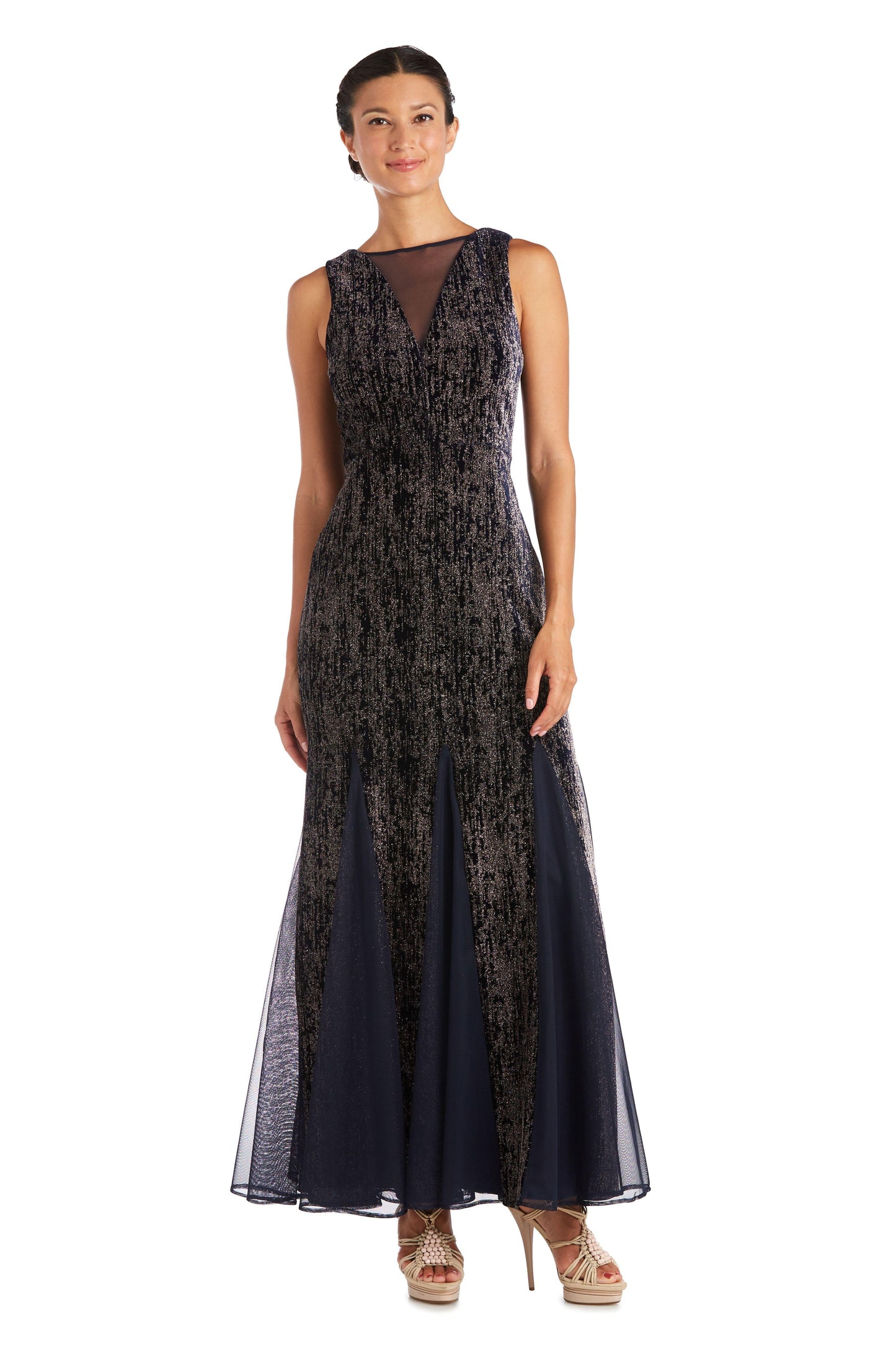 Nightway Long Formal Dress 21989 - The Dress Outlet
