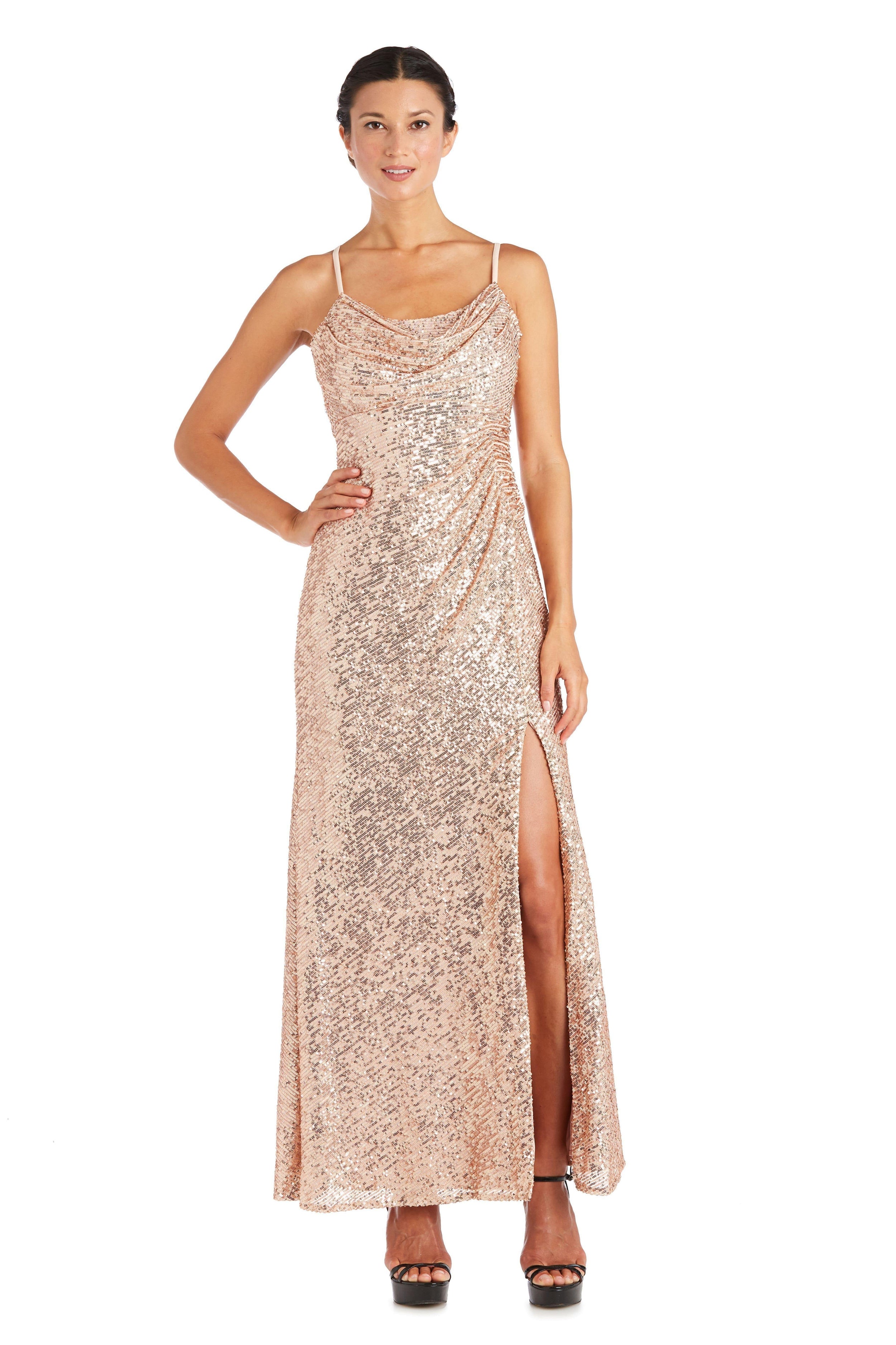 Nightway Long Formal Prom Dress 21936 - The Dress Outlet