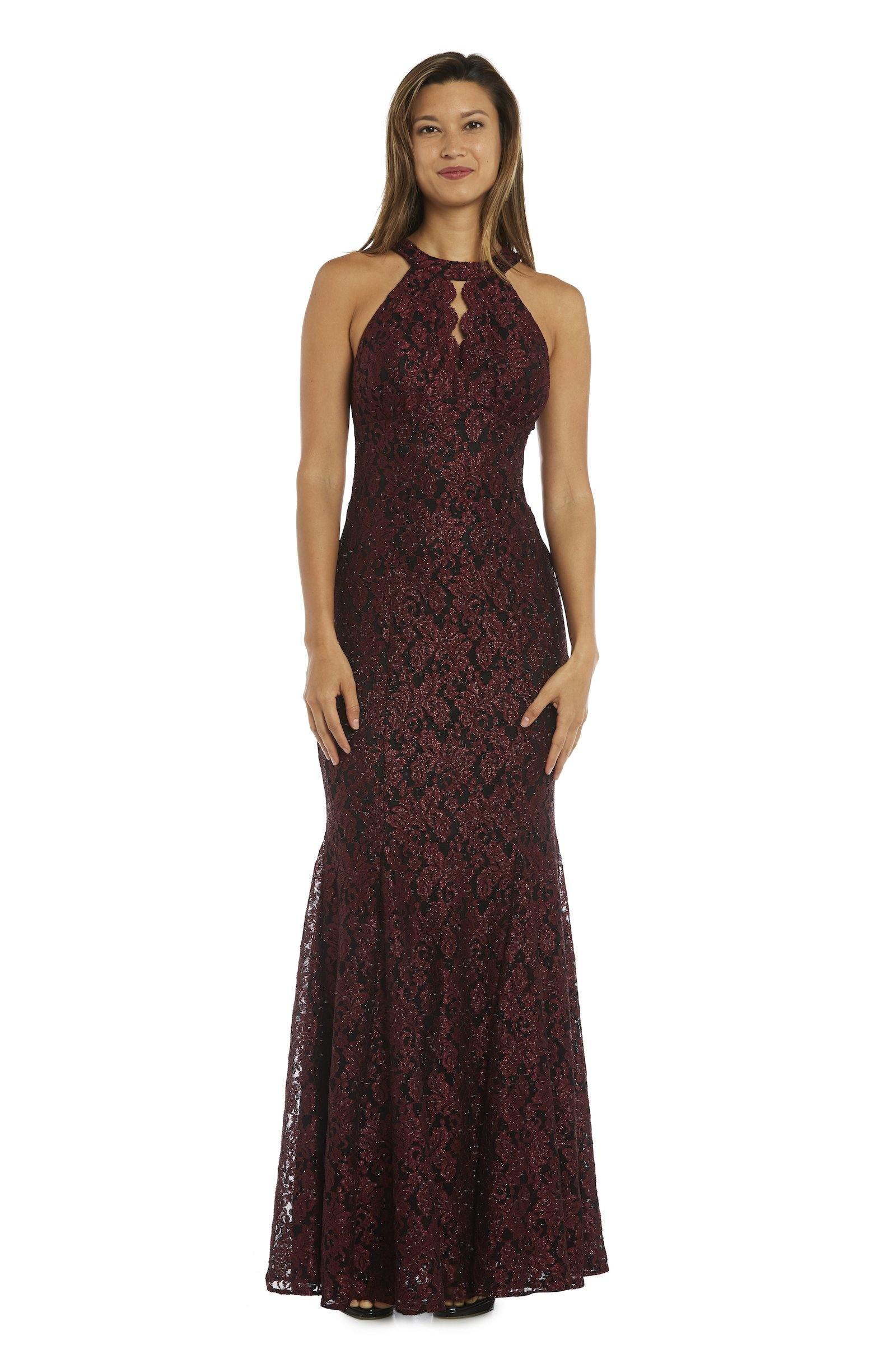 Nightway Long Glitter Formal Dress 21689