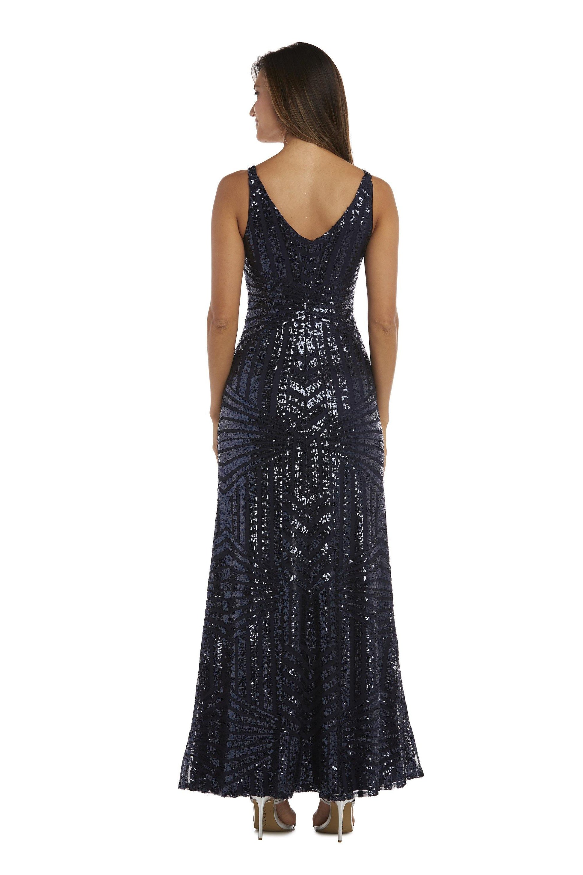 Nightway Long Glitter Formal Dress 21738