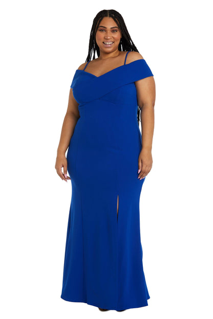 Nightway Plus Size Evening Long Dress 21825W - The Dress Outlet