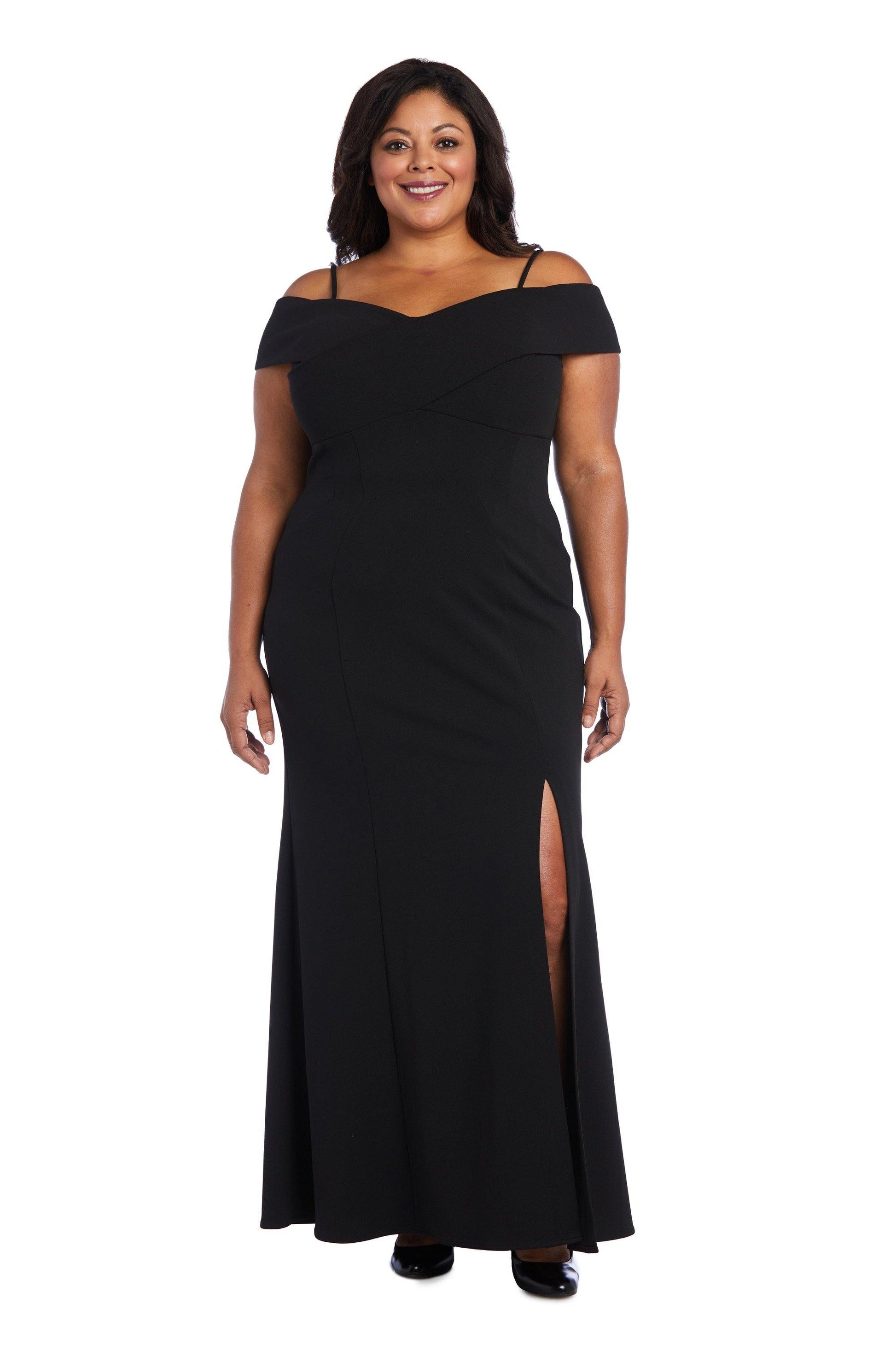 Nightway Plus Size Evening Long Dress 21825W