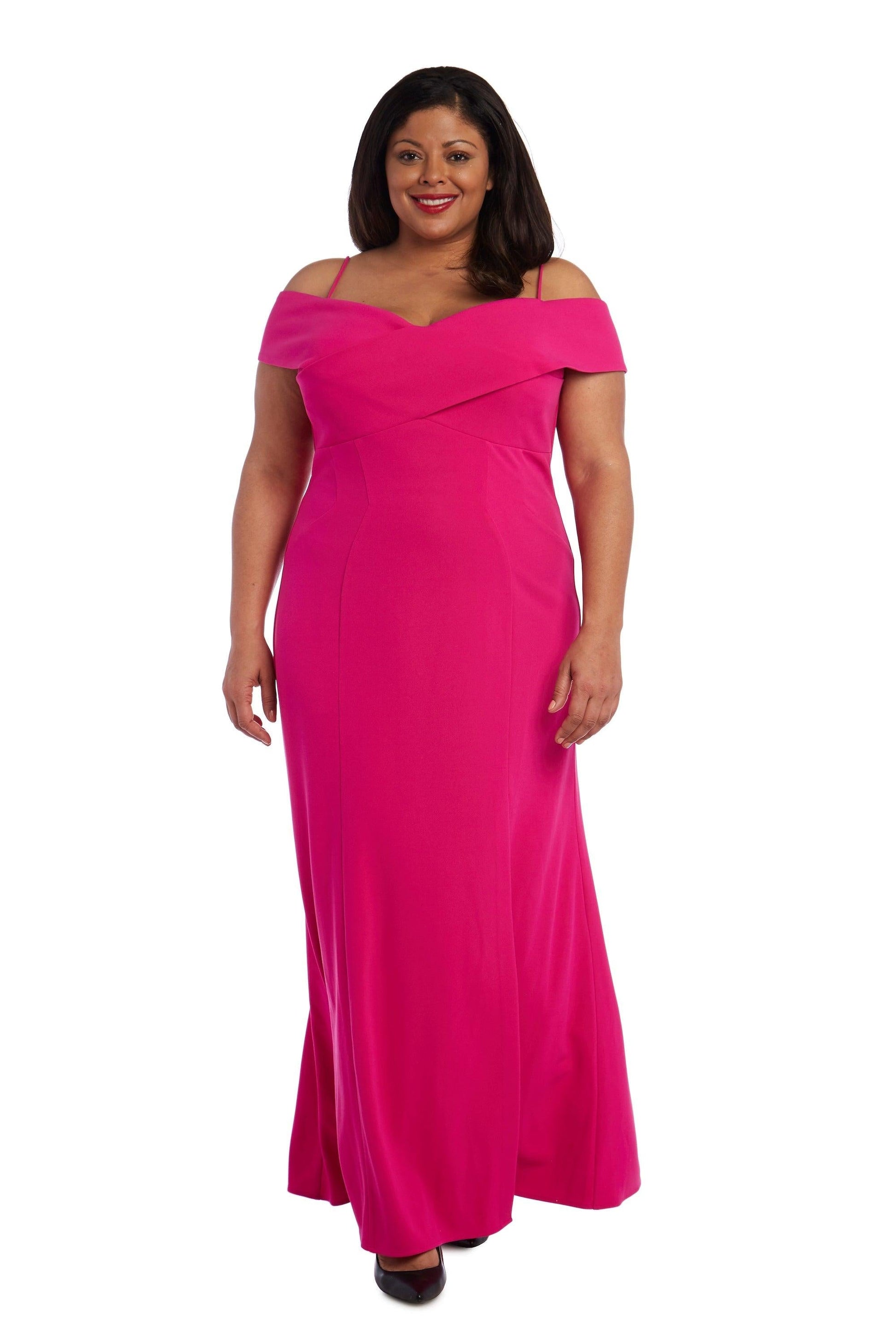 Nightway Plus Size Evening Long Dress 21825W