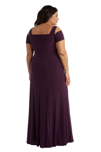 Nightway Plus Size Long Formal Dress 21519W for $74.99 – The Dress Outlet