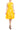 Cocktail Dresses A Line Short Printed Cocktail Dress Yellow
