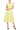 Cocktail Dresses A Line Ruffle Cocktail Maxi Midi Dress Citron White