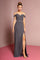 Off-Shoulder Long Formal Dress Bridesmaid - The Dress Outlet Elizabeth K