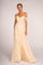 Off Shoulder Plus Size Long Formal Dress - The Dress Outlet Elizabeth K