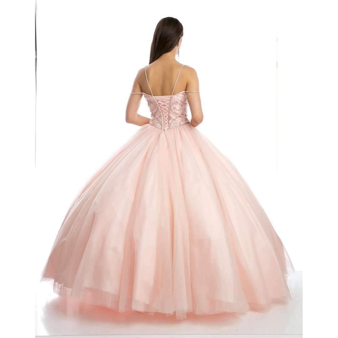 Off Shoulder Quinceanera Dress Long Ball Gown