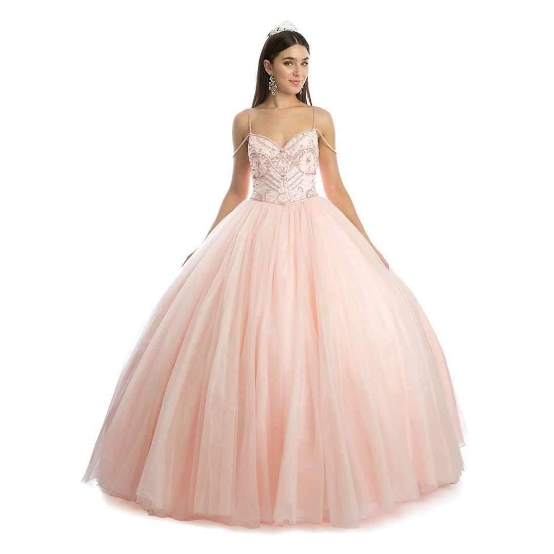 Off Shoulder Quinceanera Dress Long Ball Gown
