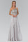 One Shoulder Chiffon Long Prom Dress Formal - The Dress Outlet Elizabeth K