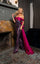 Jumpsuit Long Prom Formal Jumpsuit NAVY FUCHSIA