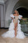 Prom Dresses  Puffy Overskirt Beaded long  Formal Gown NUDE WHITE