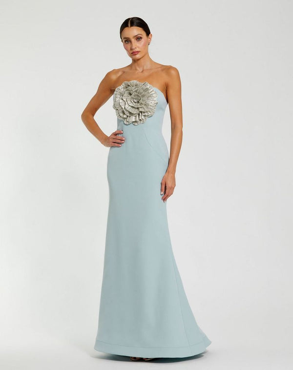 Long Formal Evening Dress Mermaid Fit Mac Duggal 11855