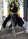 Jumpsuit Long Formal Sequin Ombre Overskirt Prom Jumpsuit BLACK OMBRE