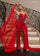 Jumpsuit Long Formal Evening Prom Jumpsuit Red Fuchsia