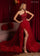 Prom Dresses A Line Long Ruffle Slit Formal Prom Dress Red