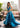 Jumpsuit Long Formal Beaded Jumpsuit Turquoise