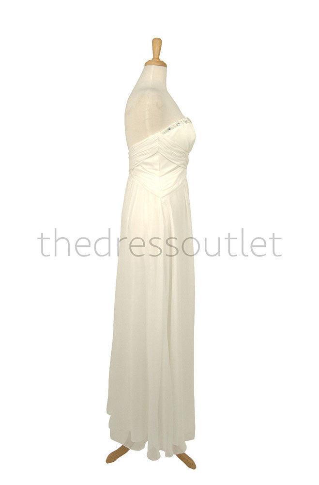 Plus Size Formal Bridesmaid Dress Evening Gown - The Dress Outlet May Queen
