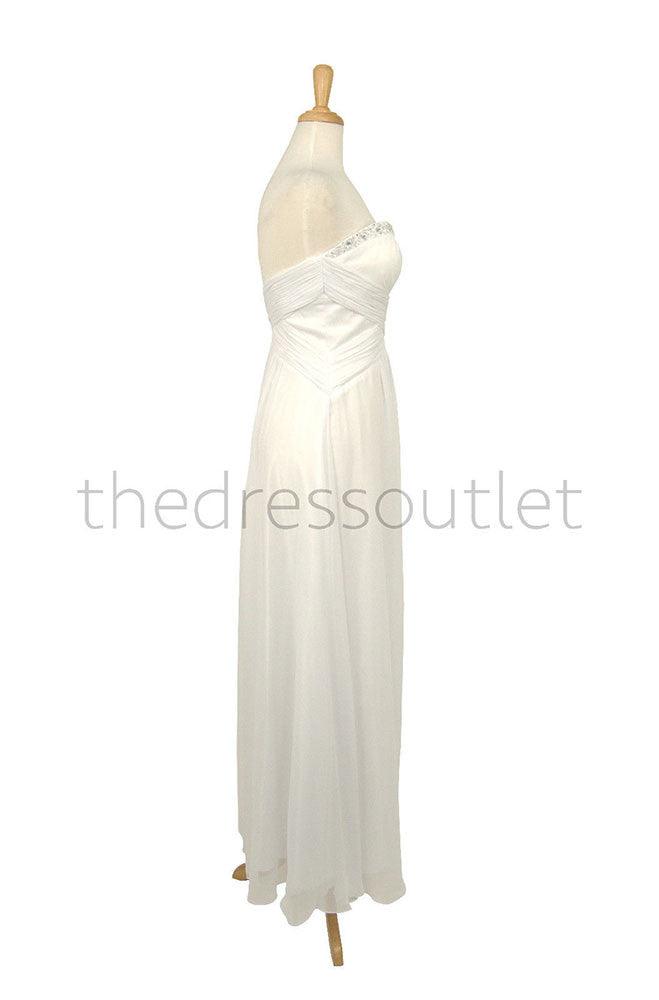 Plus Size Formal Bridesmaid Dress Evening Gown - The Dress Outlet May Queen