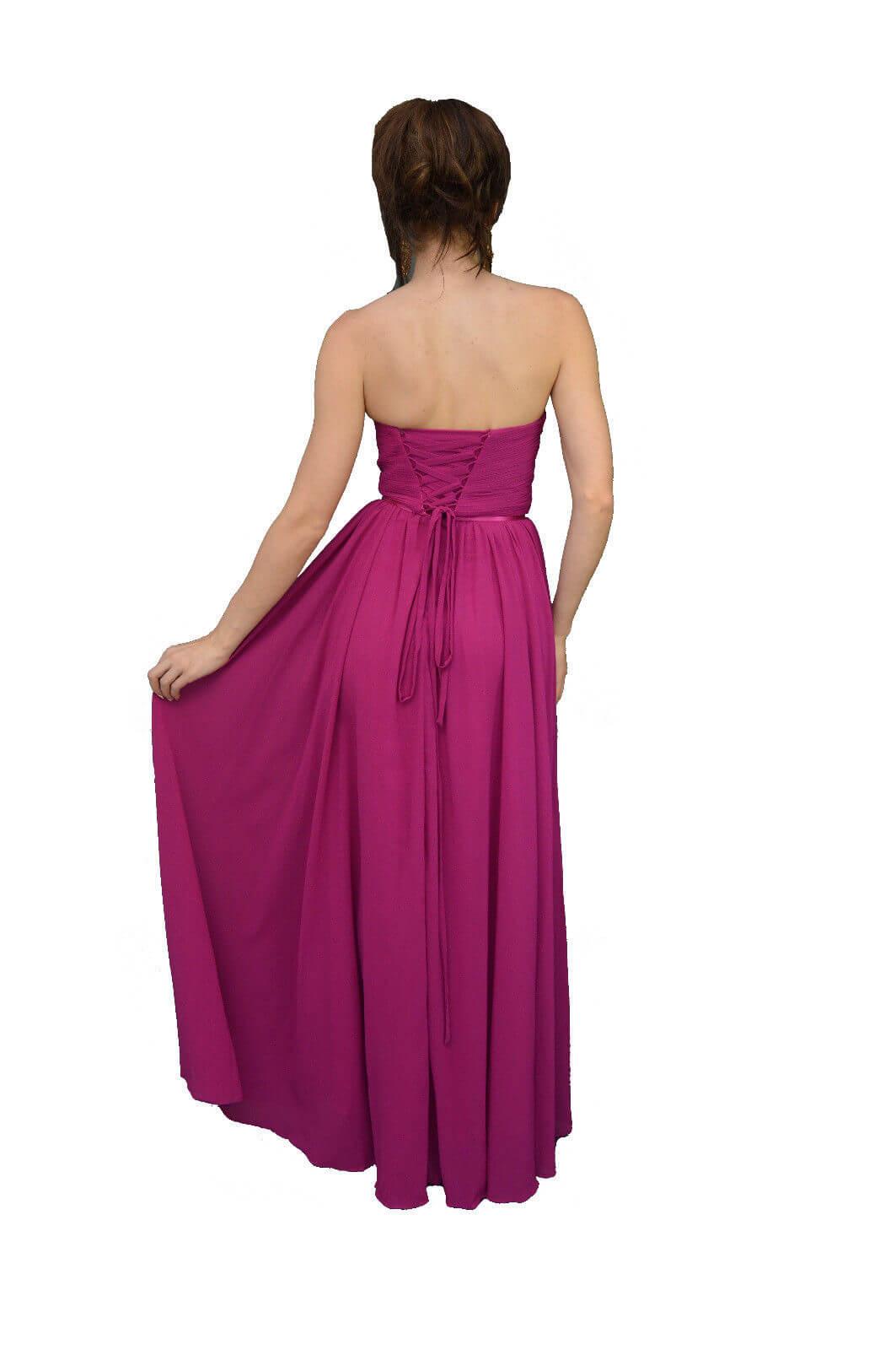 Plus Size Long Formal Bridesmaids Prom Dress - The Dress Outlet May Queen