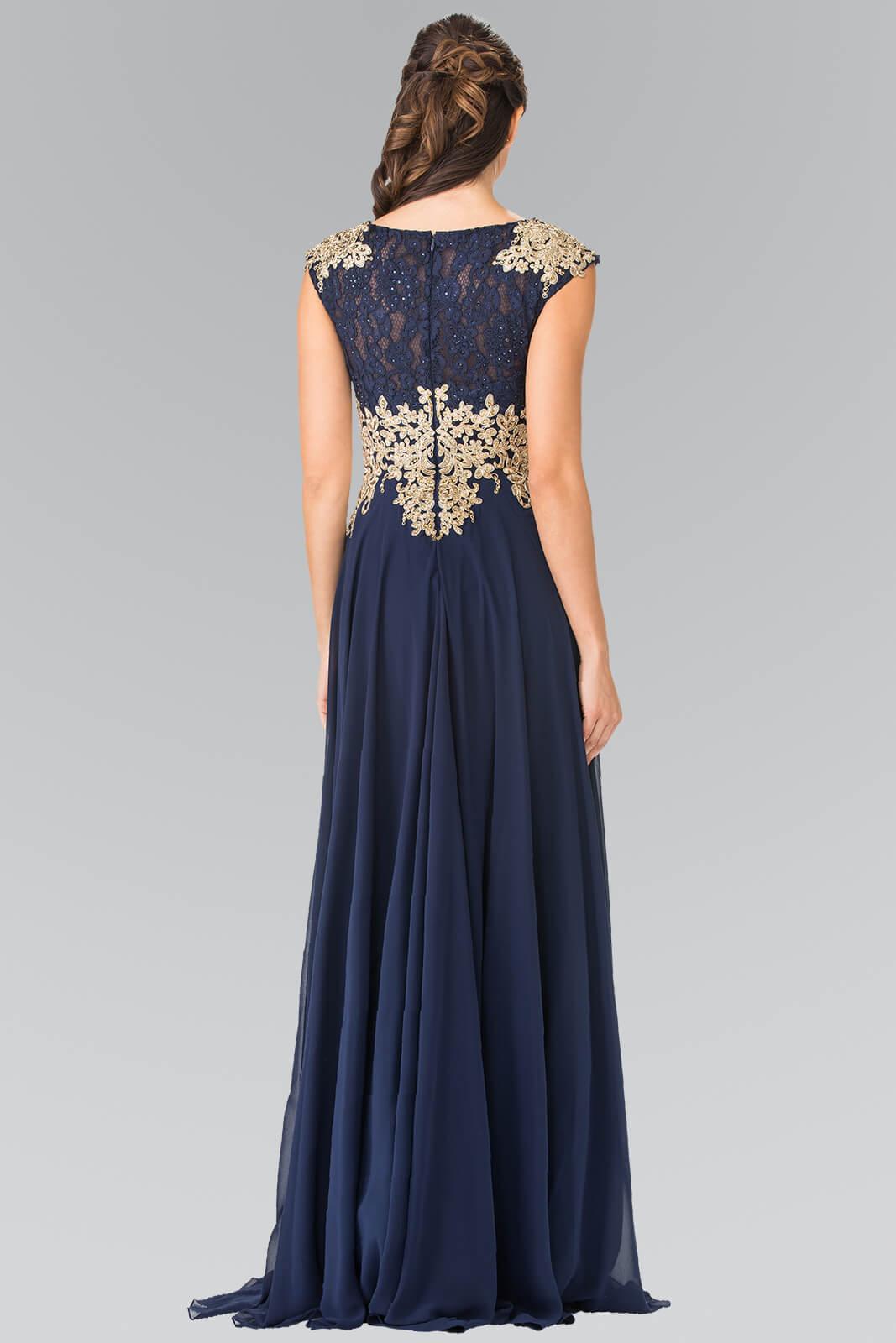 Plus Size Long Prom Dress Evening Gown - The Dress Outlet Elizabeth K