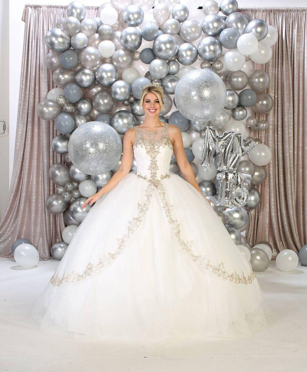 Plus Size Quinceanera Long Sweet 16 Dress
