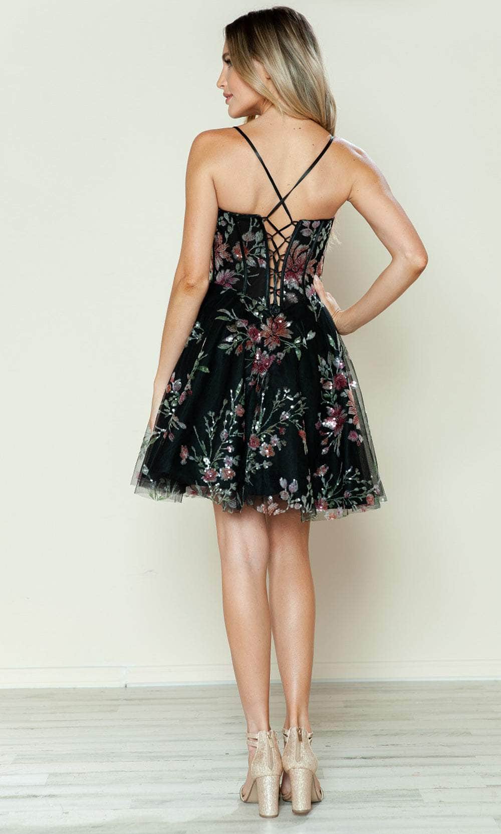 Short Cocktail Dresses Black