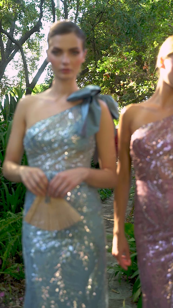 Rosewood Andrea & Leo A1161 One Shoulder Embellish Prom Gown for $519.99 – The Dress Outlet