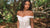 Cinderella Divine CD0186W Long Off Shoulder Wedding Gown