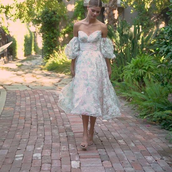 Blush Andrea & Leo A1196 Strapless A Line Short Dress for $298.0 – The ...